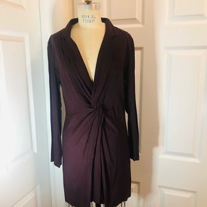 Zara twist front dress